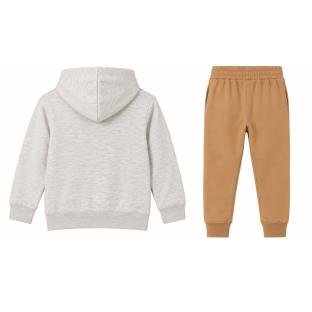 Survêtement Gris/Beige Garçon Champion Hoodie And Jogger vue 0