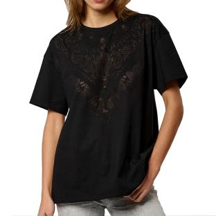 T-shirt Noir Femme Kaporal Vertu pas cher