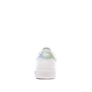 Baskets Blanches/Bleu Ado Lacoste Powercourt vue 0