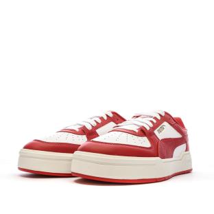 Baskets Blanches/Rouges Homme Puma Pro Classic vue 6