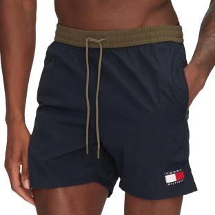 Short de Bain Marine Homme Tommy Hilfiger Drawstring 455 pas cher