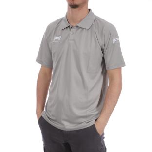 Polo Gris Homme Hungaria Training Premium pas cher