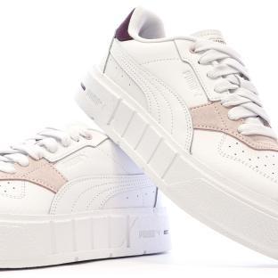 Baskets Blanches Fille/Femme Puma Cali Court Match vue 7