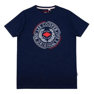 T-Shirt Marine Lee Cooper LCN822 vue 0