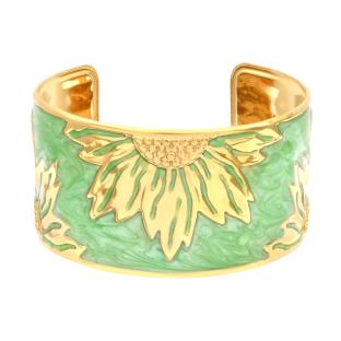 Bracelet Doré/Vert Femme Clio Blue Tournesol vue 0