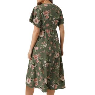 Robe de Grossesse Kaki Femme Vero Moda Maternity 20019203 vue 2