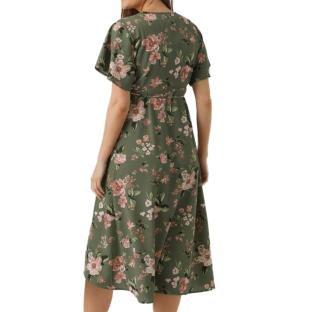 Robe de Grossesse Kaki Femme Vero Moda Maternity  20019203 vue 2