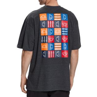 T-shirt Noir Homme Ellesse Rolletto vue 2