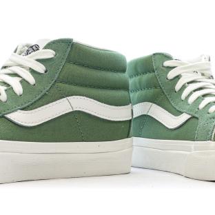 Baskets Vert Homme Vans Reissue vue 7