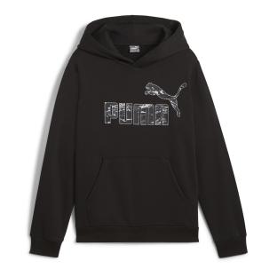 Sweat Capuche Gris Garçon Puma Ess+ Camo pas cher