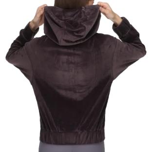 Veste en velours Marron Femme Soul Studio Hoody vue 0