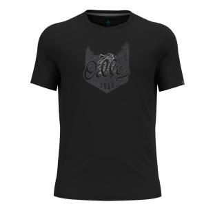 T-shirt Noir Homme Odlo Nikko pas cher