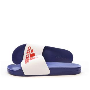 Adidas Adilette Shower Men's White/Blue Slides HQ6885 Photo of the Espace des Marques %store% store - view of %key%