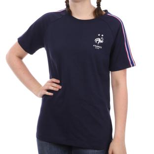 T-Shirt Marine Femme FFF Fan pas cher