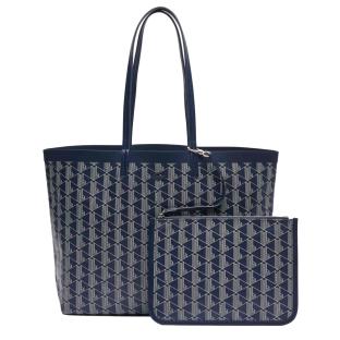 Sac Cabas Marine Femme Lacoste Zely vue 0