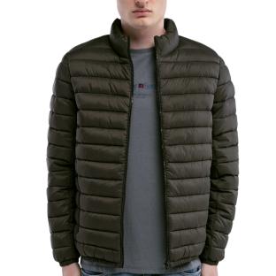 Doudoune Kaki Foncé Homme Teddy Smith Blight pas cher