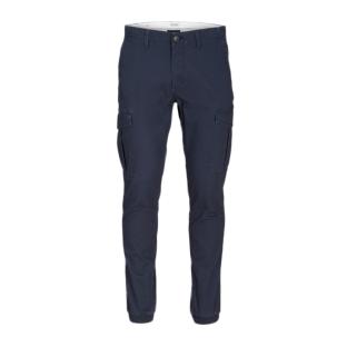 Pantalon Cargo Marine Homme Jack & JonesCuffed pas cher