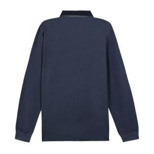 Polo Manches Longues Marine Homme TBS PEKANPOL vue 2