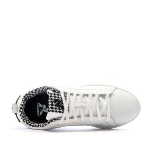 Baskets Blanc Femme Le Coq Sportif Court classic vue 4