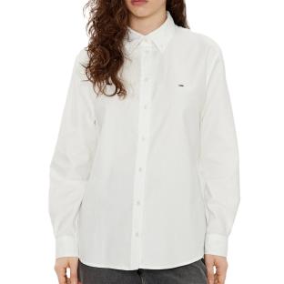 Chemise Blanche Femme Tommy Hilfiger Oxforde pas cher