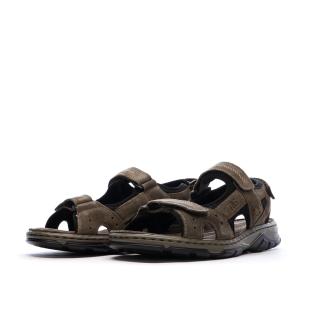 Sandalias marrones para hombre TBS JOHALIN ver 0
