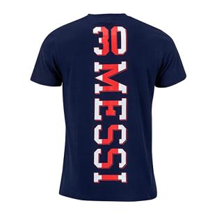 Messi T-shirt Marine Homme PSG vue 2