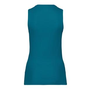 Débardeur tech Bleu Femme Odlo Active Fdry vue 2