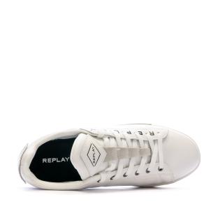 Baskets Blanc Homme Replay Pinch Base vue 4