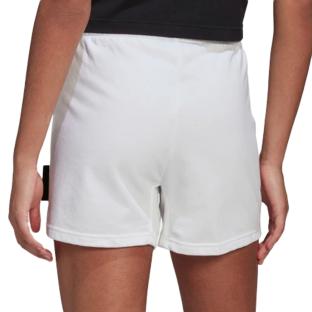 Short Blanc Femme Adidas Sportswear vue 2