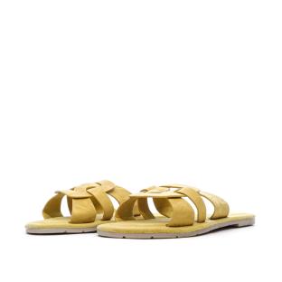 Claquettes Jaune Femme Chattawak Pace vue 6