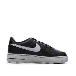 Air Force One Baskets Noires Garçon Nike vue 2
