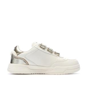 Baskets Ecru/Doré Femme Teddy Smith Sra C vue 0