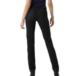 Jean Straight Noir Femme Vero Moda 10284791 vue 2