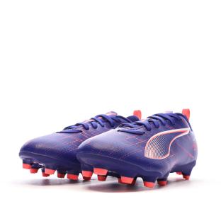 Chaussures de football Violette Garçon Puma Ultra 5 Play FG/AG vue 6