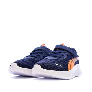 Puma Flexfocus Sneaker in Marineblau/Orange für Jungen Ansicht 0