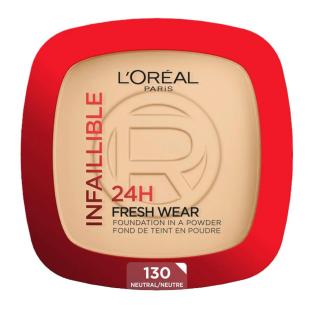 Infaillible 24H Fresh Wear Fond de Teint en Poudre L'Oréal Paris 130 Neutre vue 0