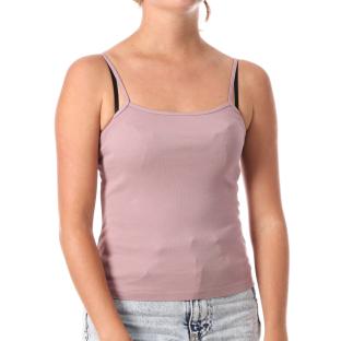 Débardeur Violet Femme Superdry Fine pas cher