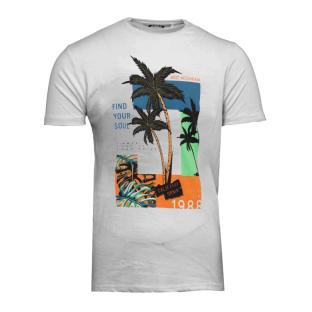 T-shirt Gris Homme Best Mountain 1017 pas cher