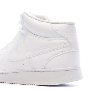 Baskets Blanches Homme Nike Court Vision Mid vue 7