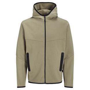 Sweat à Capuche Vert Homme Jack & Jones Cofusion vue 3
