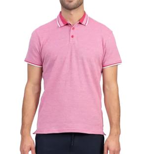 Polo Rose Homme Sun Valley 5BOHM vue 0