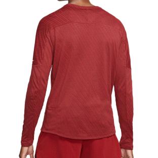 T-Shirt Rouge Homme Nike Element Trail vue 2