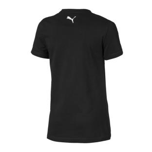 T-Shirt Noir Fille Puma Graphicss vue 0