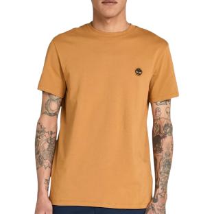 Camiseta de manga larga para hombre Timberland, color camel ver 0