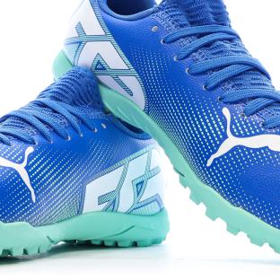 Chaussures de football Bleu Garçon Puma Future 7 Play vue 7
