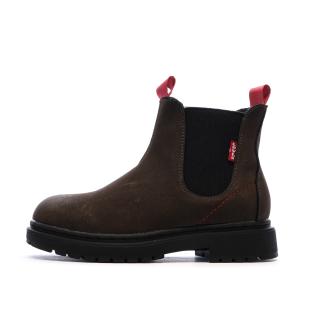 Bottines Marron Enfant Levi's Ohio vue 0