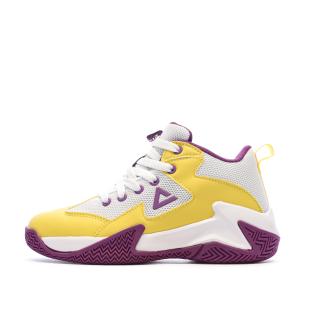 Chaussures de Basketball Blanc/Violet Fille PEAK SPORT Game 2 vue 0