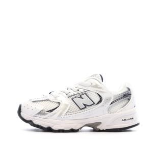 New Balance 530 Baskets Blanches Enfant IZ530SB1 pas cher