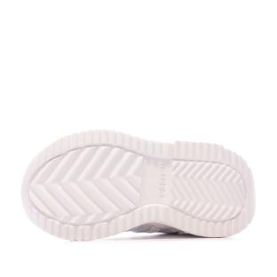 Baskets Blanches Fille Adidas Retropy vue 5