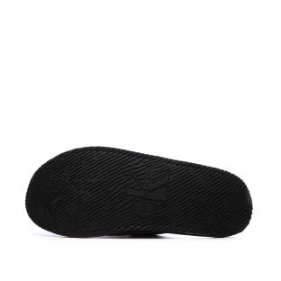 Chaussons Noir Femme Calvin Klein Jeans Slipper Satin Moire vue 5